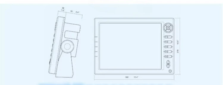 Marine weather fax machine, weather fax receiver