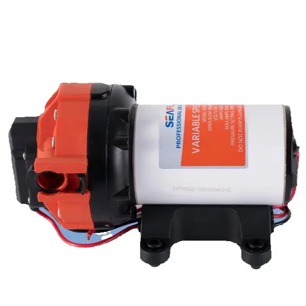 

Мембранный насос SEAFLO для автомойки высокого давления 24 В SFDP2-050-070-56A Водяной насос для пресноводного морского автофургона