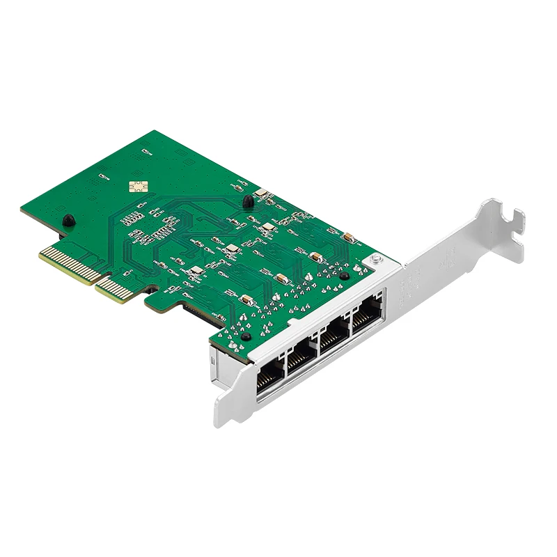 مهايئ شبكة إيثرنت كواد جيجابت ببطاقة شبكة 10/100/1000Mbps من PCI Express مهايئ Lan RJ45 نيك ريالتيك RTL8111H لينوفو M720Q M920X P330
