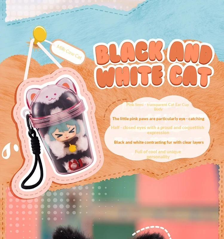 Echte TOPTOY Hatsune Miku Milchtee-Tassen-Serie Puppe Blind Box Kawaii Anime Figur Sammlerstück Spielzeug Deko Ornament Weihnachtsgeschenk – Detail 12