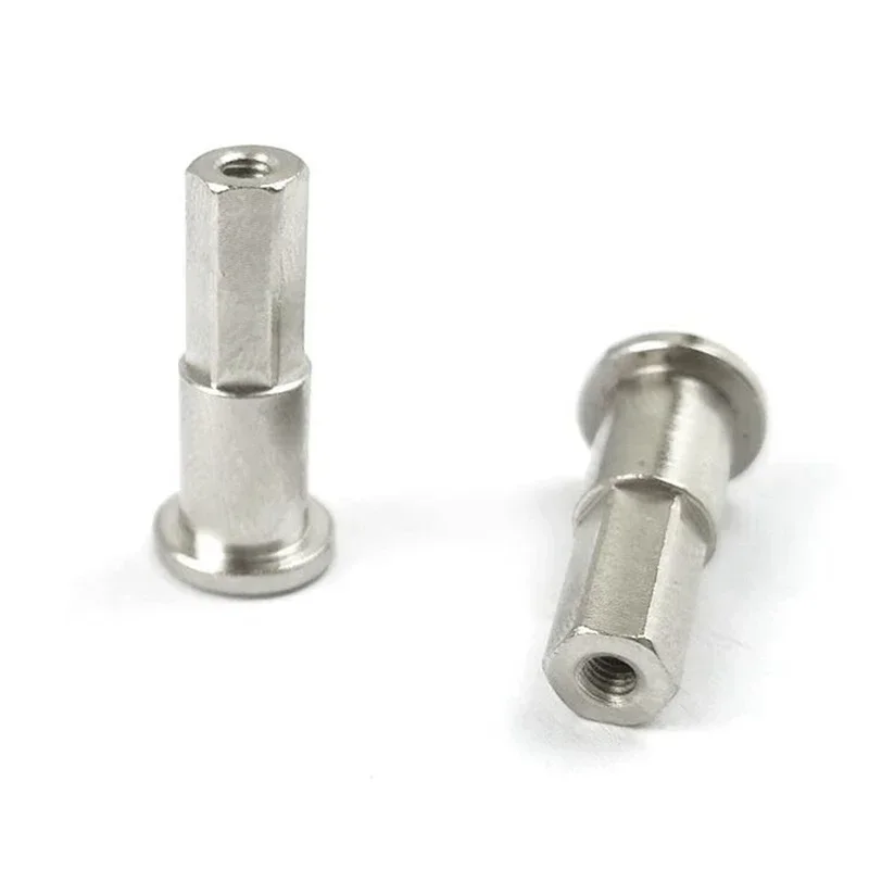 5Mm Metalen Combiner Wielnaaf Hex Adapter Met Lager Upgrade Accessoires Voor Wpl D12 1/10 Rc Truck Auto onderdelen