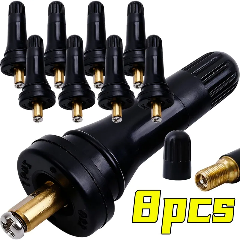 

Датчик контроля давления в автомобильных шинах, защита от выдуха, защелкивающийся стержень клапана шины для Ford Hyundai Mercedes-Benz, автозапчасти 1-8 шт.