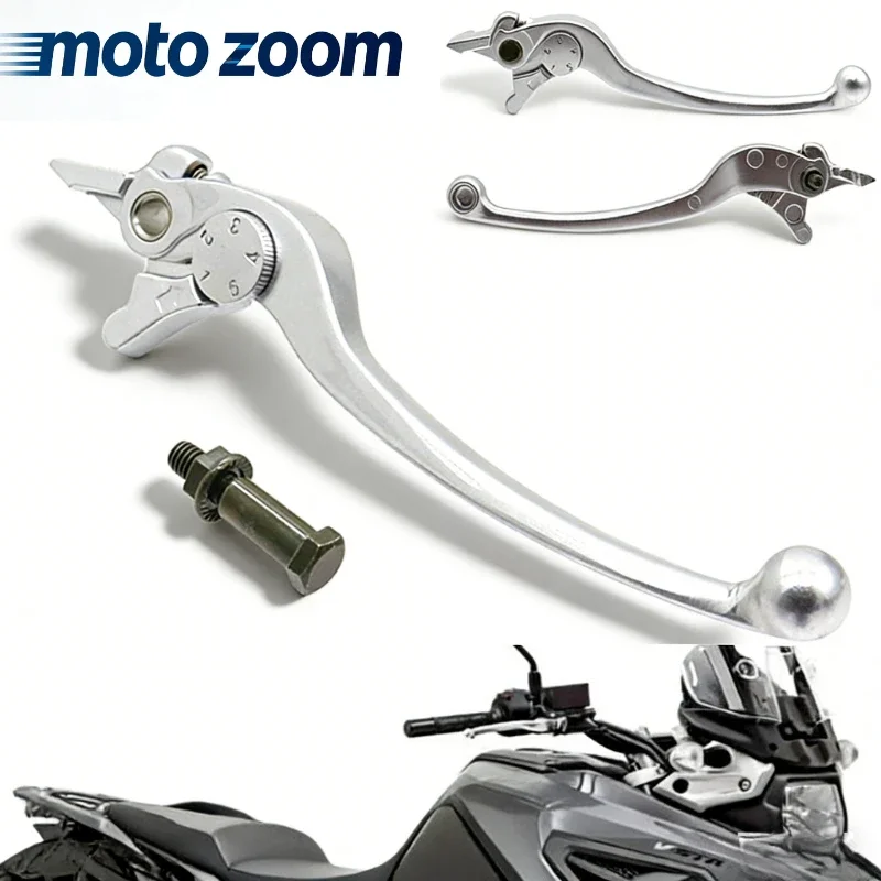 Adjustable Handlebar For KAWASAKI KLZ1000 Versys1000 GPZ900R/Ninja 900 ZX900 ZZR1200 ZX1200 ZX-12R Brake Aluminum Brake Lever