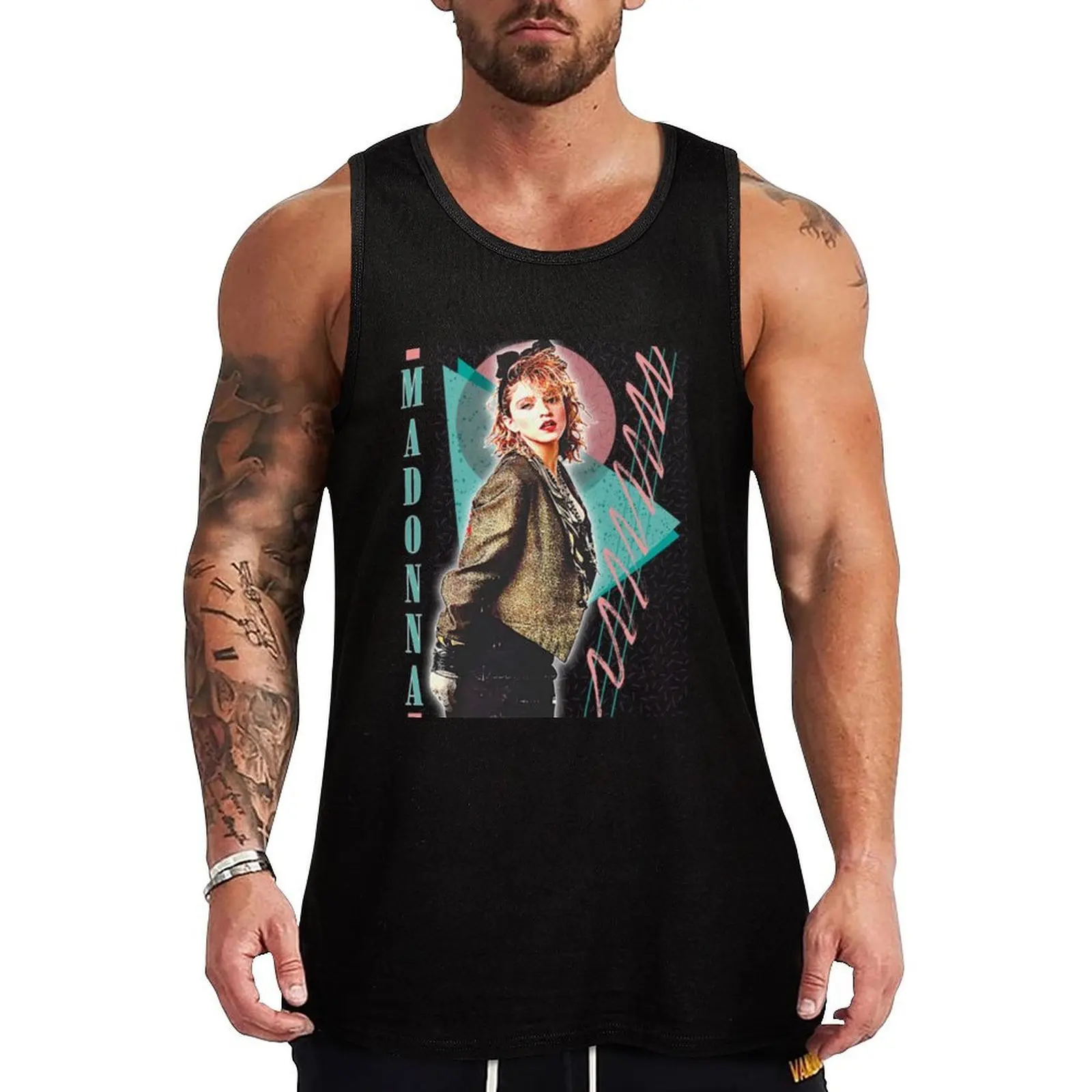 Madona Rovel - Camiseta sin mangas básica, informal, ligera y de color liso