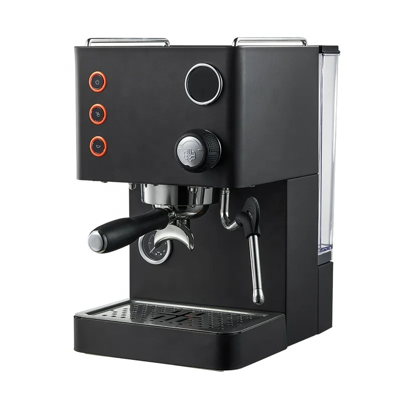 High Quality Household PID Temp Control Thermoblock Steam 58mm Group Head Espresso Electric Coffee Bean Grinder