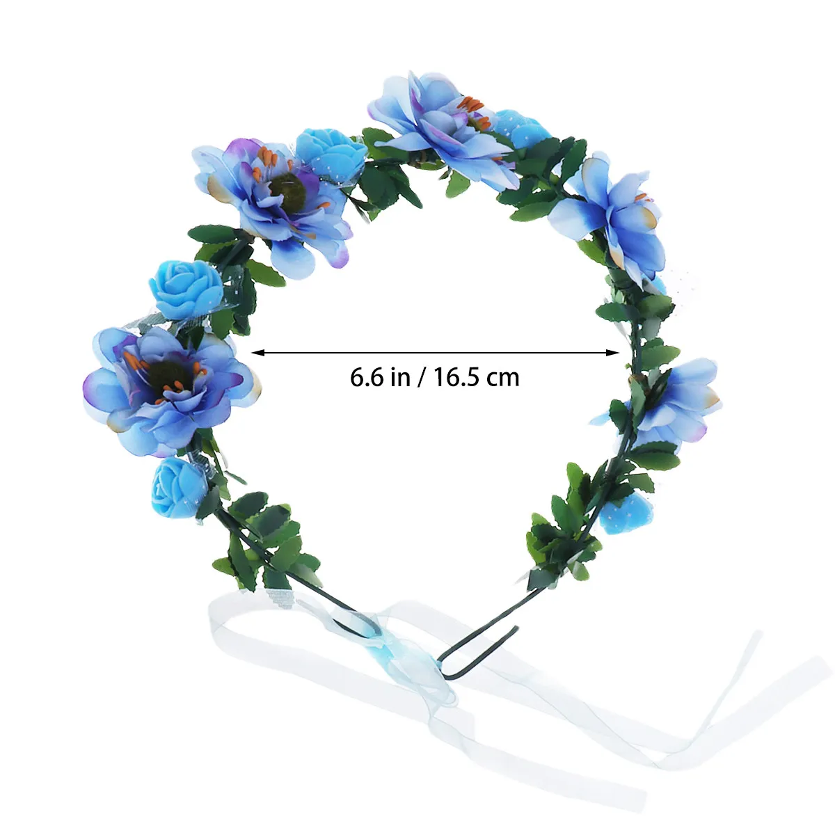 Flower Hair Band For Festival Hair Accessory Wedding Photographer Props Floral Headband Simulation Bohemia