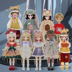 Ángel de Fantasía BJD Fullset 1/6 Rui Viki Lusy Niki Vira Doyle QQ Lucia Miao Lele Muñeca Articulada Kawaii Regalo de Cumpleaños Juguete para Niños