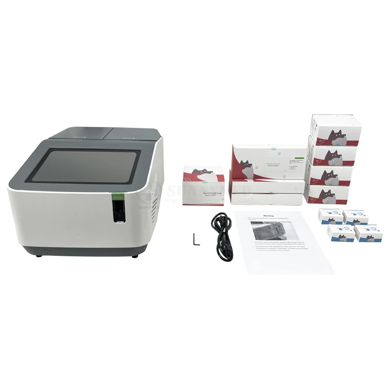 SY-W7000 Clinical DNA Detection Analyzer Real-time PCR System For Veterinary Hospital