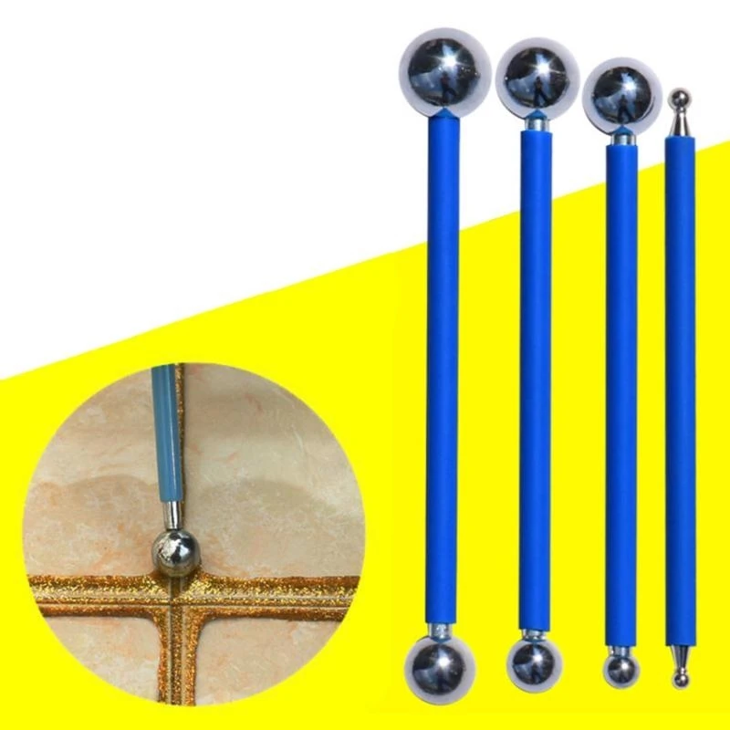 W3JE 4 piezas/set baldosas herramienta acabado calafateo herramienta encimera hormigue