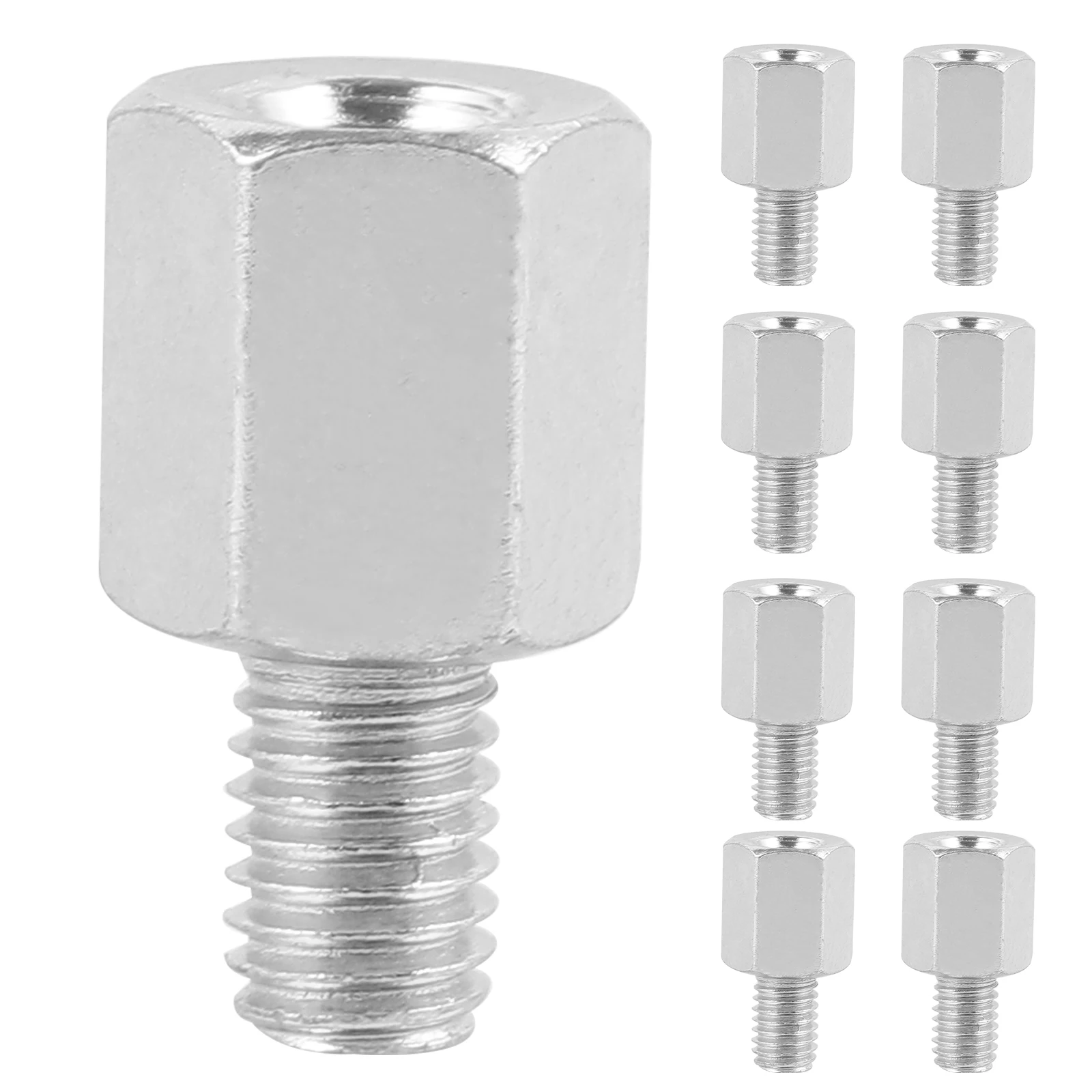 

10 Pcs Back Mirror Screw Rear View Mirrors Handlebar Holder for Motorcycle Electric Car