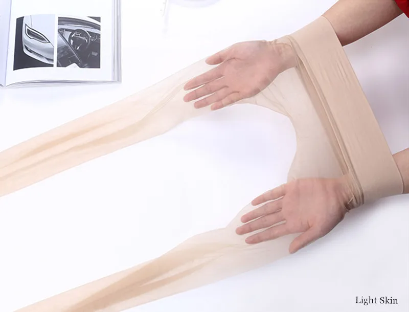 Neue 1D Damenstrumpfhose Nahtlose Strumpfhose Ultradünne transparente Nylonstrumpfhose Durchsichtige Strümpfe bis zum Zeh Sexy Damenstrumpfhose mit niedriger Taille – Detail 13