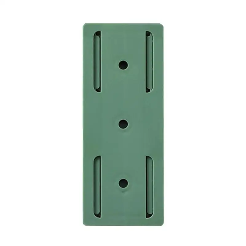 Power Strip Holder Self Adhesive Punch-Free Wall Mount Socket Organizer for Home Kitchen Office Dorm Use