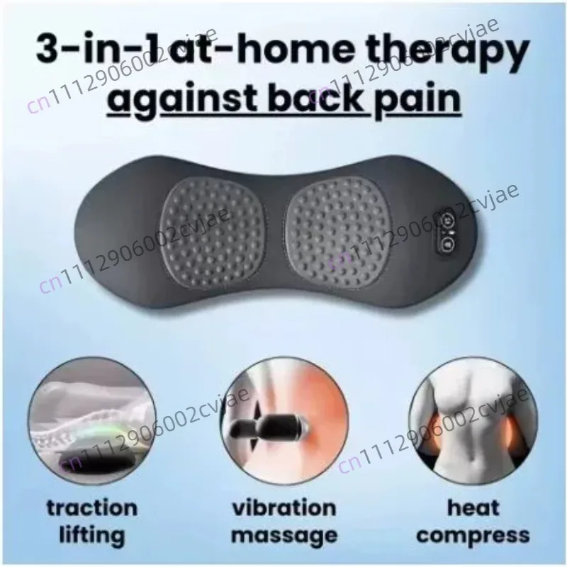 lumbar pillow, bed pillow, sleeping support, waist cushion, lumbar support cushion, lumbar massage, heating