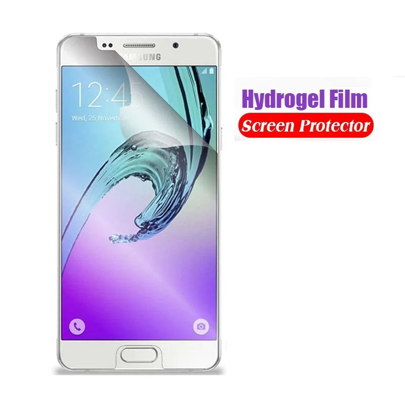 3PCS TPU Hydrogel Film For Samsung Galaxy A3 2017 A320 A5 2016 A510 A5 2017 A520 A6 A7 A8 2018 A9 2019 Protector Full Coverage