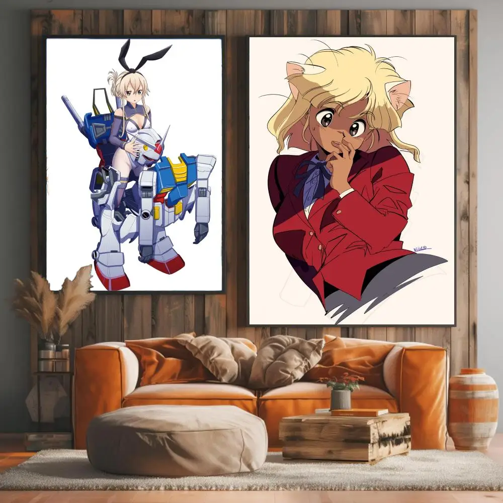anime B-Bubblegum Crisis-S Painting Calligraphy Artwork for Living Room Bedroom Office Home Decor