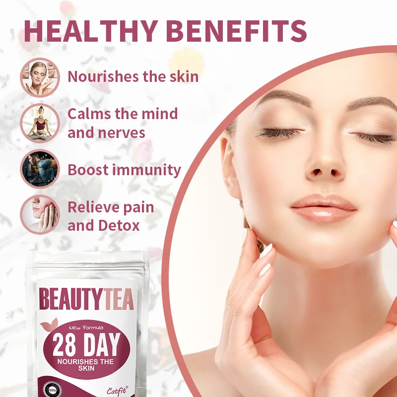 Catfit Skin Beauty Health Product Face Nourish Detox Fatigue Relief Brain and Immune Digestive Health for Men and Women