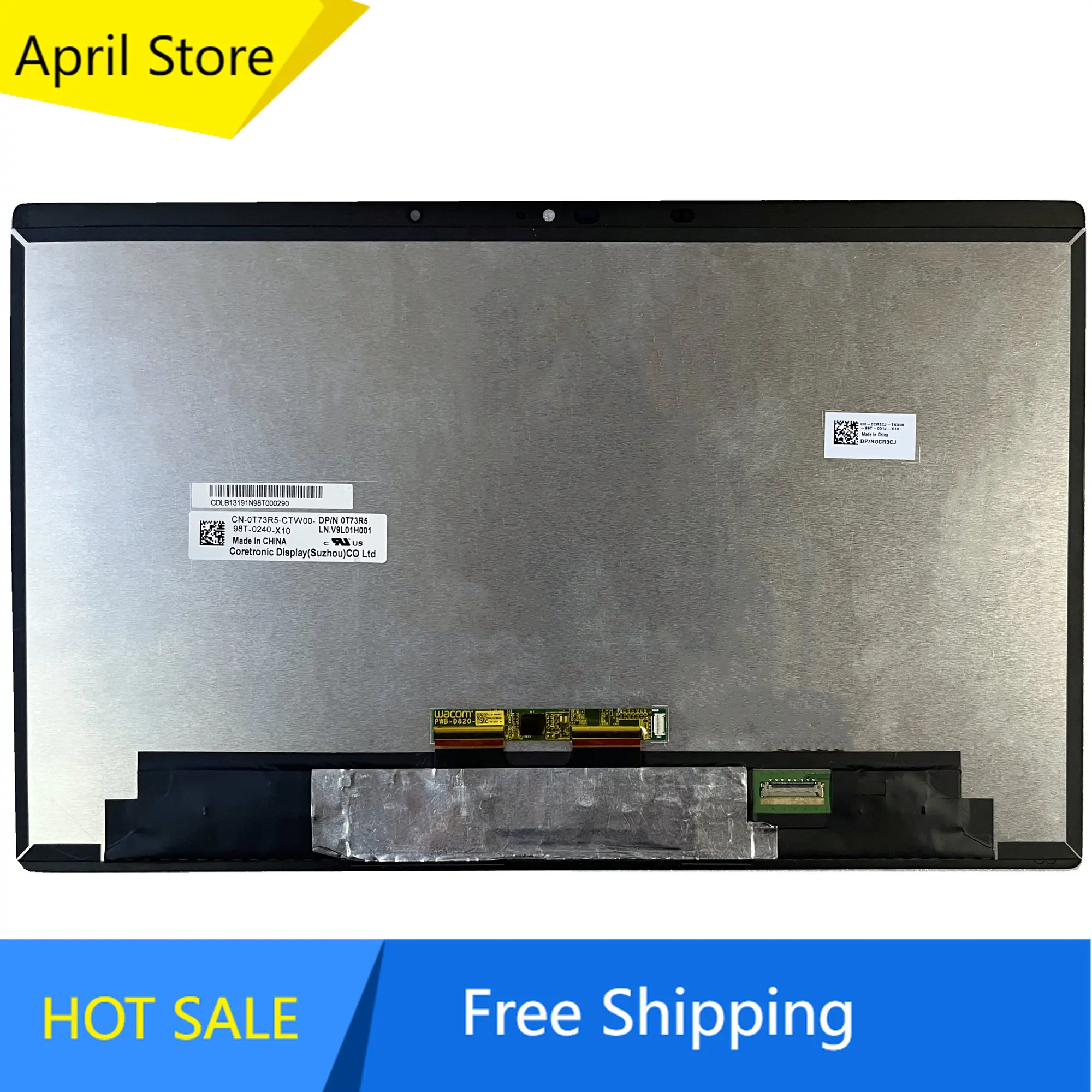 

LN.V9L01H001 Laptop LCD LED Touch Screen Digitizer Assembly for DELL DP/N: 0T73R5