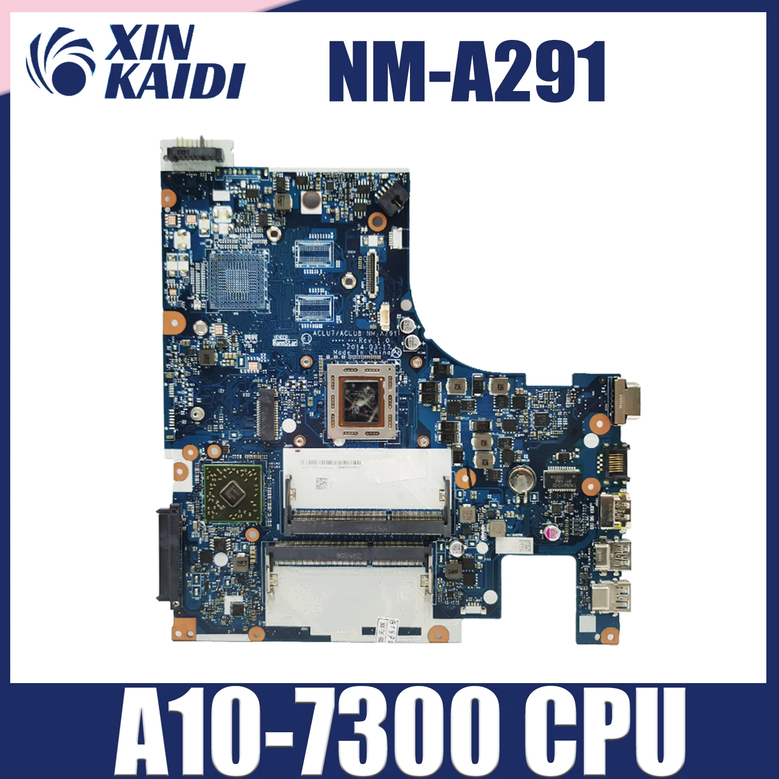 

NM-A291 Mainboard For Lenovo Z50-75 G50-75 ACLU7 / ACLU8 Laptop Motherboard With CPU A10-7300 100% test work