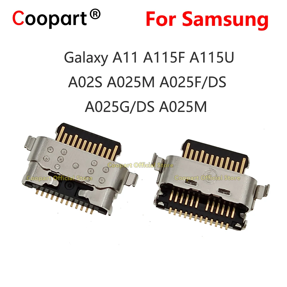 USB Jack Charging Socket Port Plug Dock Connector Type c Typec For Samsung Galaxy A11 A115F A02S A025F A01 Core A013F A115U F52