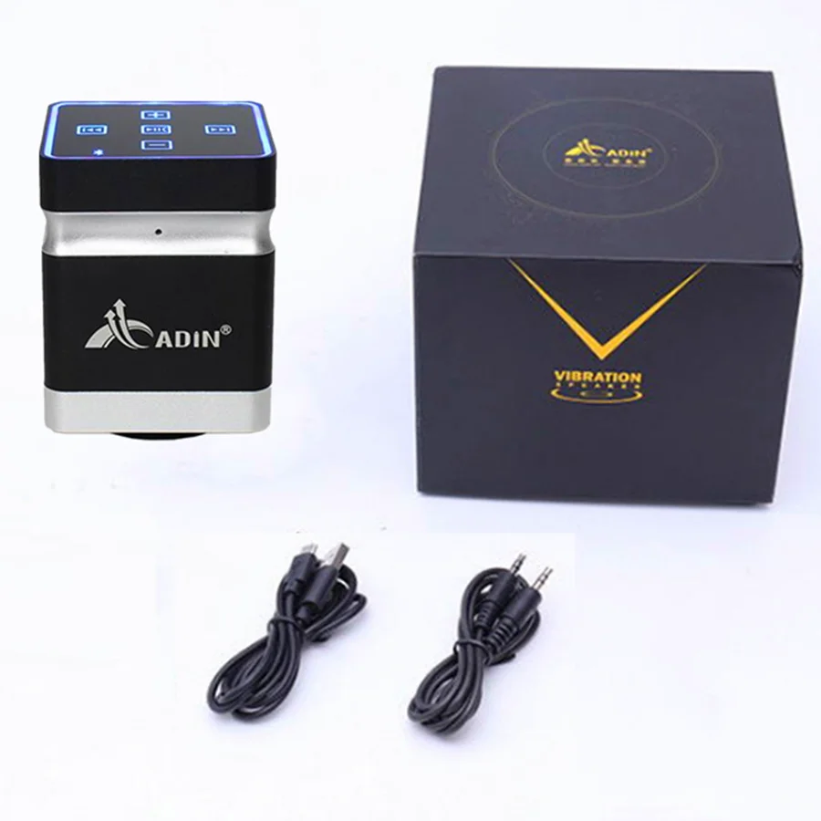 Altoparlante vibrante da 26 W Mini portatile Bluetooth Vibro Altoparlante vibrante per musica wireless dai vicini Cassa audio subwoofer esterno