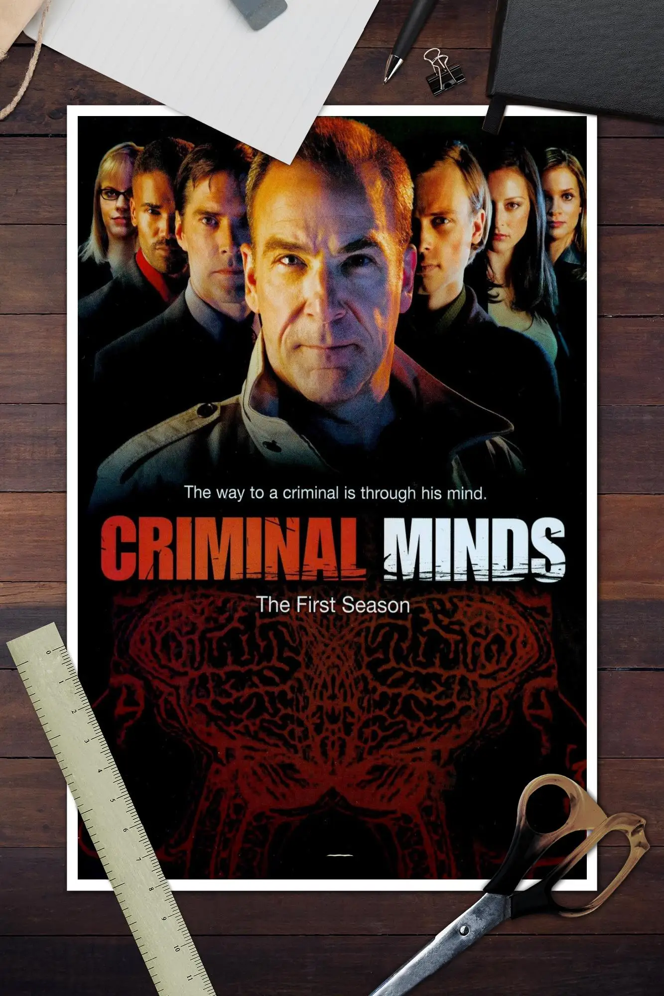 criminal minds Poster Decorative Painting Canvas Poster Wall Art Living Room Posters Bedroom Painting