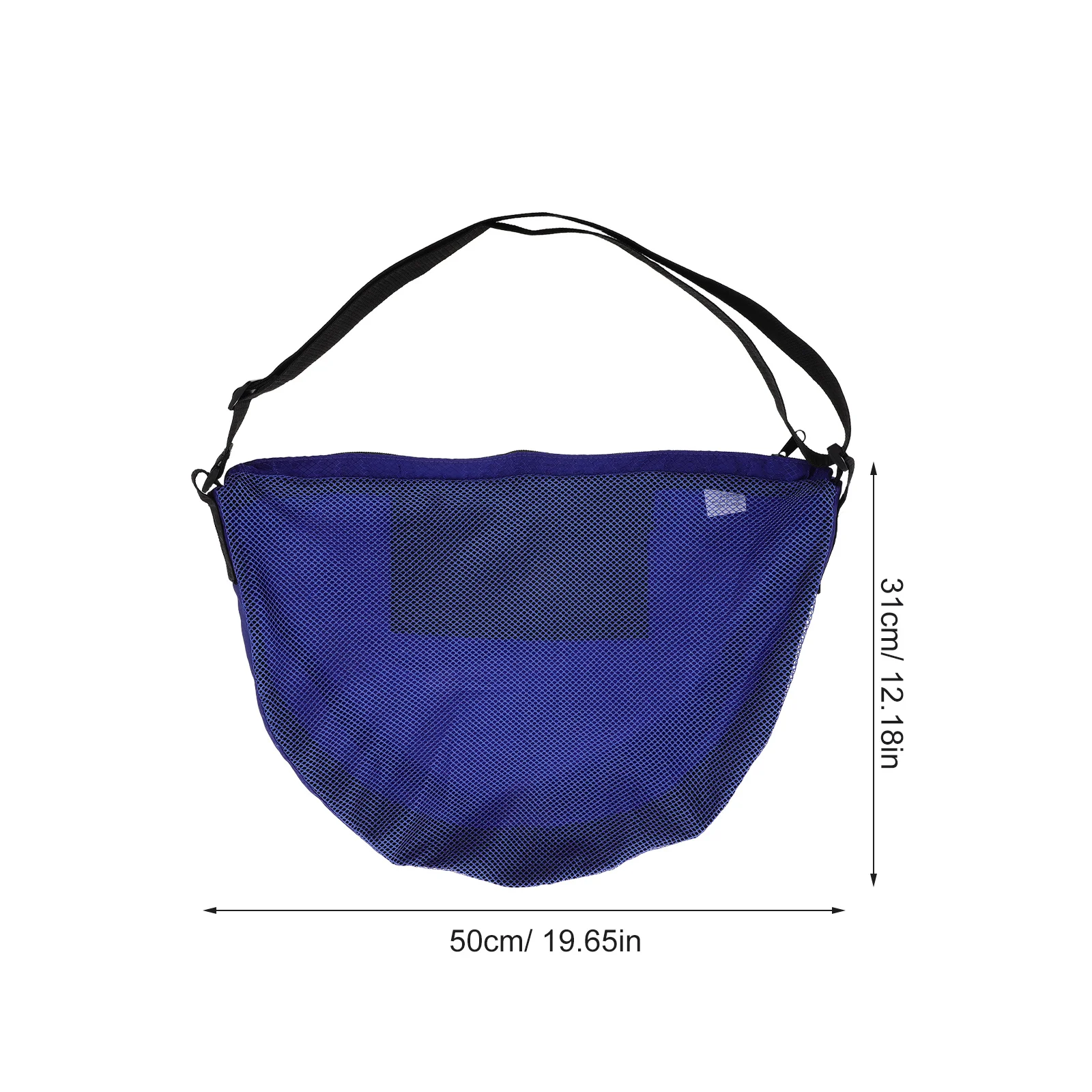 حقيبة كتف واحدة لتخزين الكرة الرياضية، حقيبة شبكية خفيفة الوزن محمولة لكرة القدم وكرة السلة وكرة الطائرة والتنس وحامل البيسبول