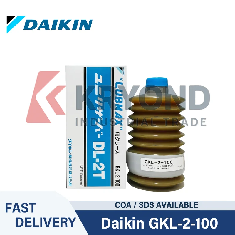 

Высокоэффективная смазка Daikin GKL-2-100 для подшипников, шестерен и промышленного применения