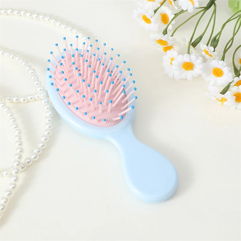 1/2pc Air Bag Hair Comb Mini Head Massager Anti Static Styling Accessories Wet And Dry Portable Children Girl Hair Brush Comb