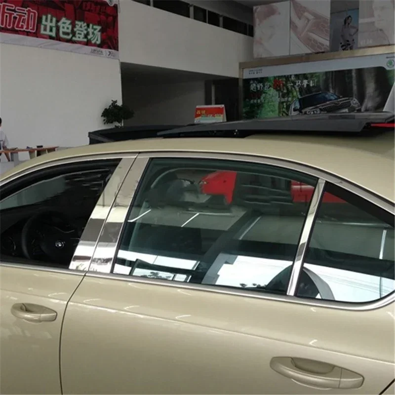 

WELKINRY For Skoda Octavia 5E 3rd Generation 2013-2019 Car Body Door Window Central Middle B C Pillar Column Post Cover Trim