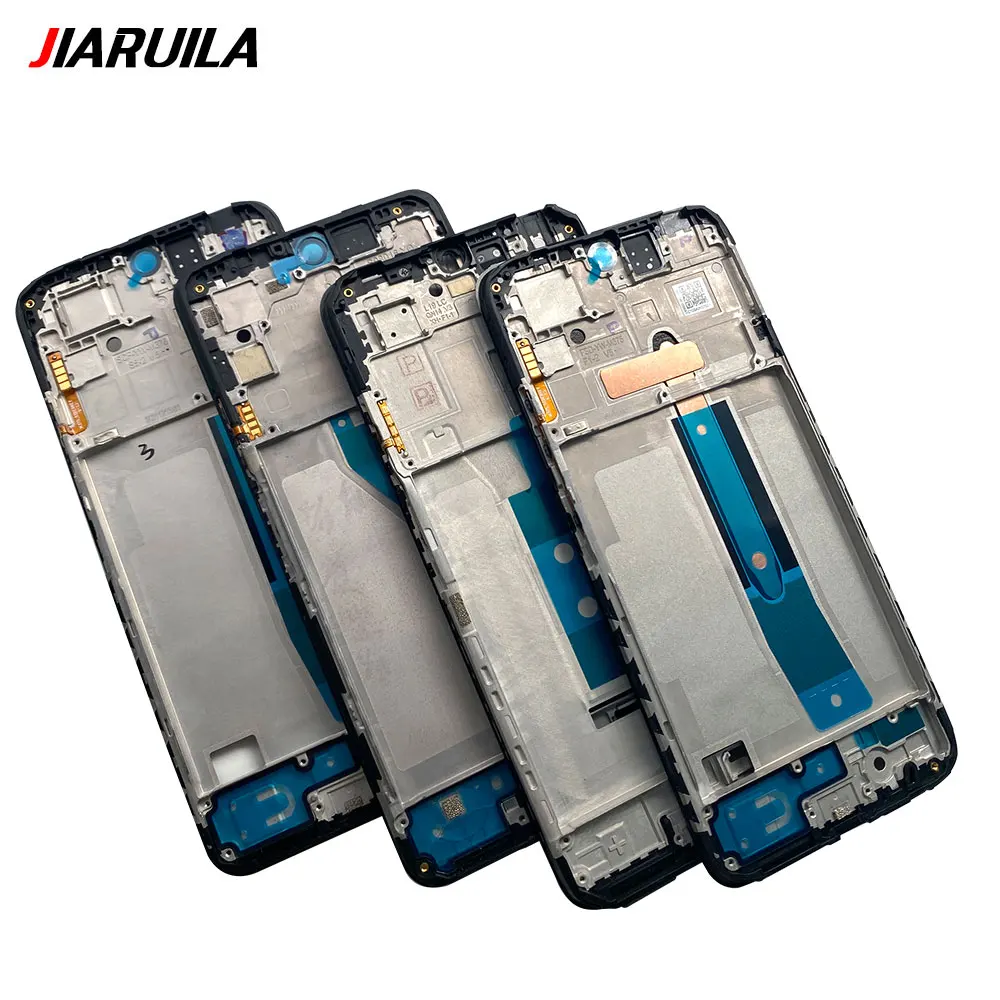 NEW Front Housing LCD Frame Bezel Plate Replacement Parts For Xiaomi Redmi Note 11 4G 12 Pro 5G 11S 11E 12S 12 Pro Plus Turbo