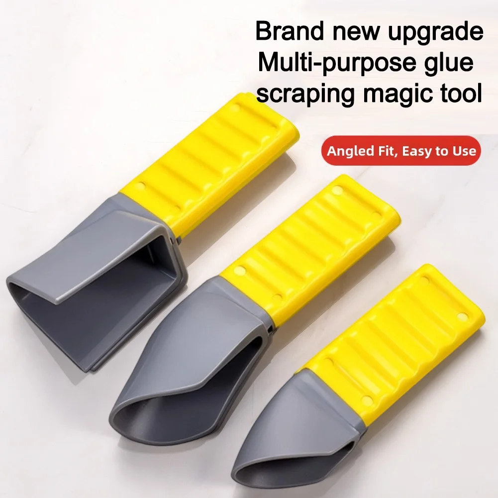 3pcs/set Multi-Function Scraper Tool ABS Nylon Handle Hand Tools For Home Improvement Accessories Easy To Use