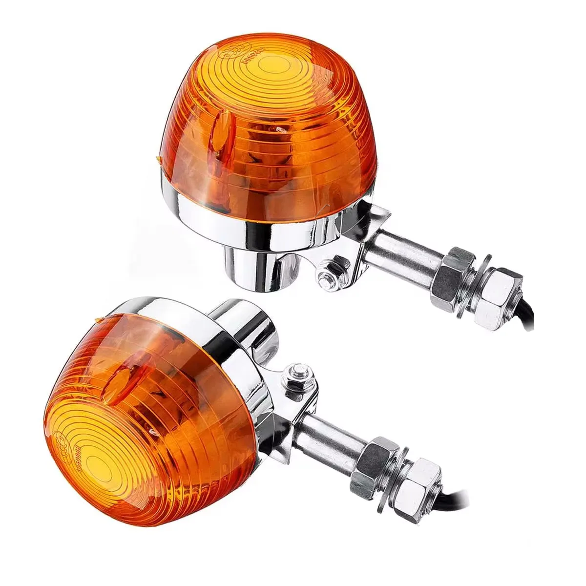 4pcs Motorcycle Turn Signal Light Moto Indicators Flashers Blinkers Lamp For Honda XL100 C70 CT70 CT90 CB350 CM400 CB450 CB750