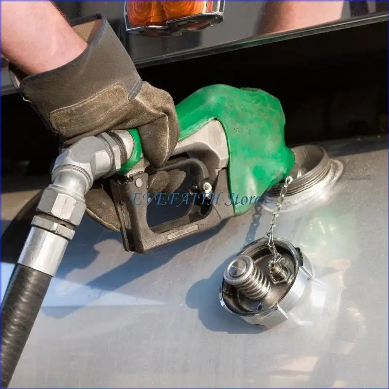 

124B Stainless Locking Cap Replacement Cap Lid Truck Accessories Easy Installation K071-385-1234 SNV431089