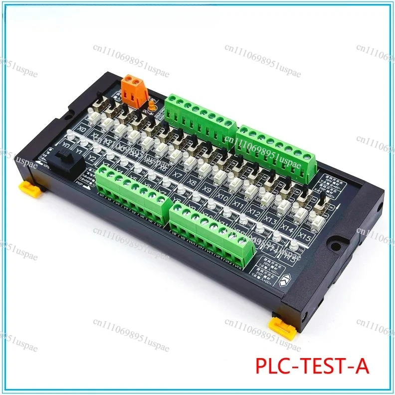 PLC Test Board 16-channel Input and Output Debugging Module Is Compatible with NPN/PNP Key Board