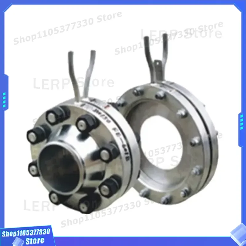 WN ANSI B16.36 2 Inch Flanged Orifice Plate Carbon Steel Stainless Steel 150LB Pressure Rating Industrial Pipeline Flow