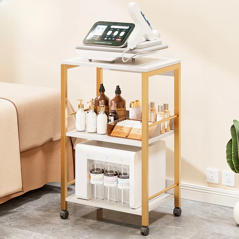 

Storage Beauty Salon Trolley Utility Simple Makeup Tool Salon Trolley Medical Cleaning Wozek Narzedziowy Salon Furniture BL50ST