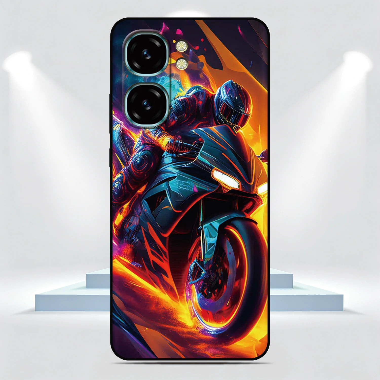 Motorcycle Racing Phone Case For Nokia C32 G42 6.2 7.2 G21 C21 C01 G11 Plus C12 C31 C02 G22 G20 G10 C10 C20 8 C3 Custom Cover view 6