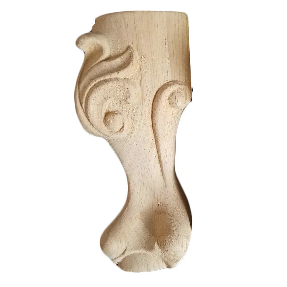 1PC 16cm Foot of The Furniture Vintage Home Decor Wood Decoration Accessories Figurine Wooden Letters Miniatures Applique