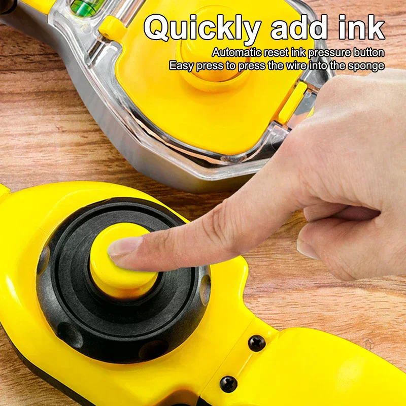 

Construction Measuring Tools Ink Marker Duct Woodworking Chalk Ink Drawing Line Marker Carpenter Tools Wood Scriber Nylon Wire