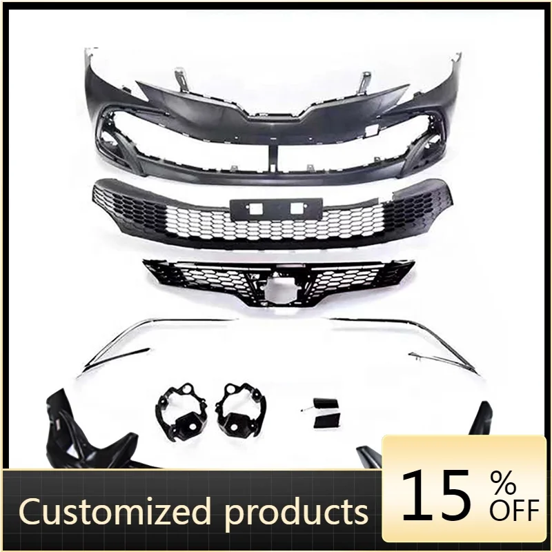 

Deren High QualityCar Body Kits for Toyotas Reiz 2010-2017 Upgrade Mark X Reiz 2018 Front Bumper With Front Lip for Reiz Car