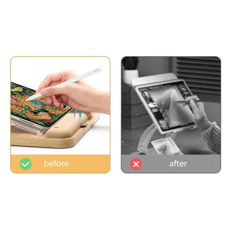 Support tablette stable stand bamboos stand pour plusieurs appareils.