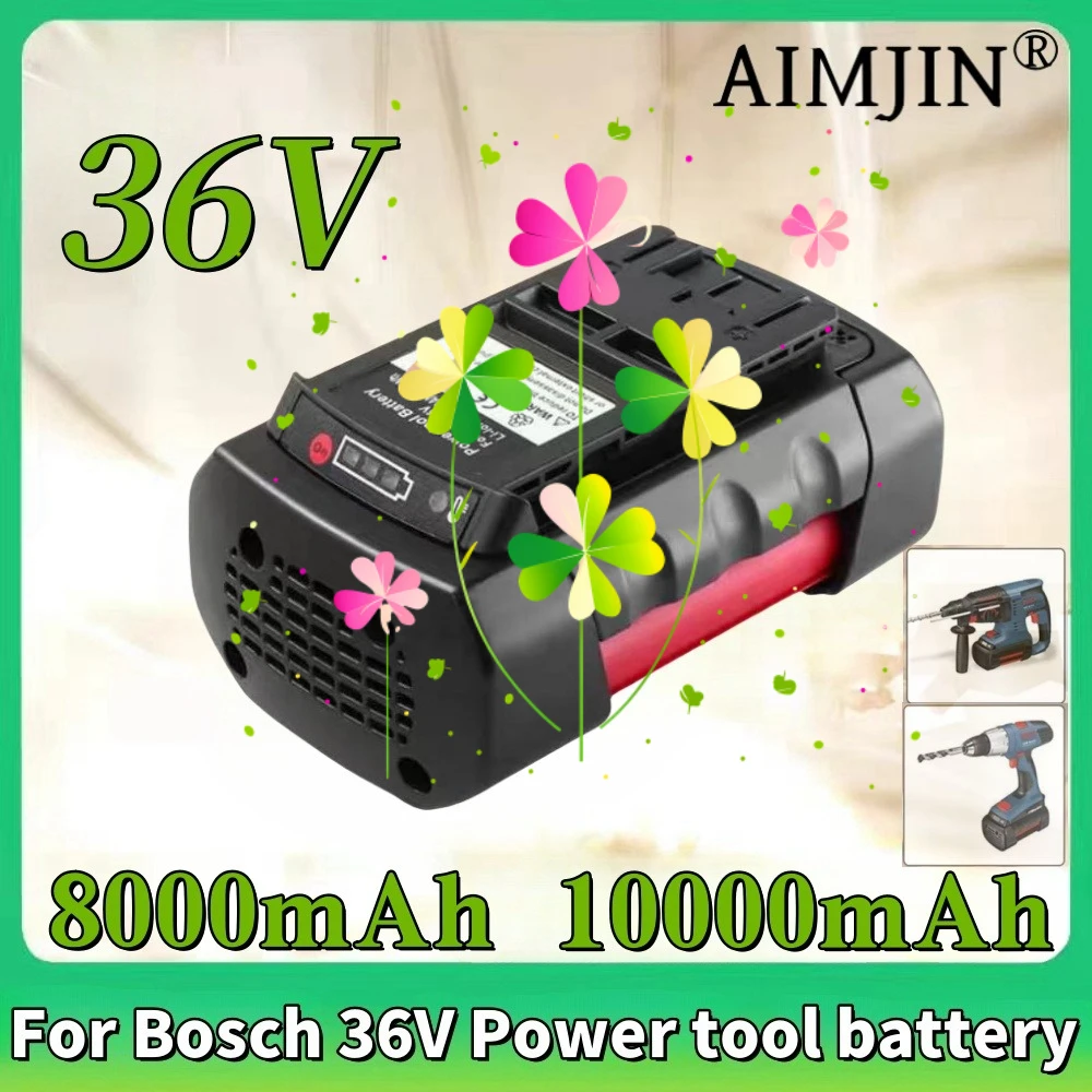 

Lithium Ion Battery Compatible For Bosch 36V Models BAT4030 BAT40 BAT4050 BTA4060 8000mAh High Capacity Replacement Power Sourc