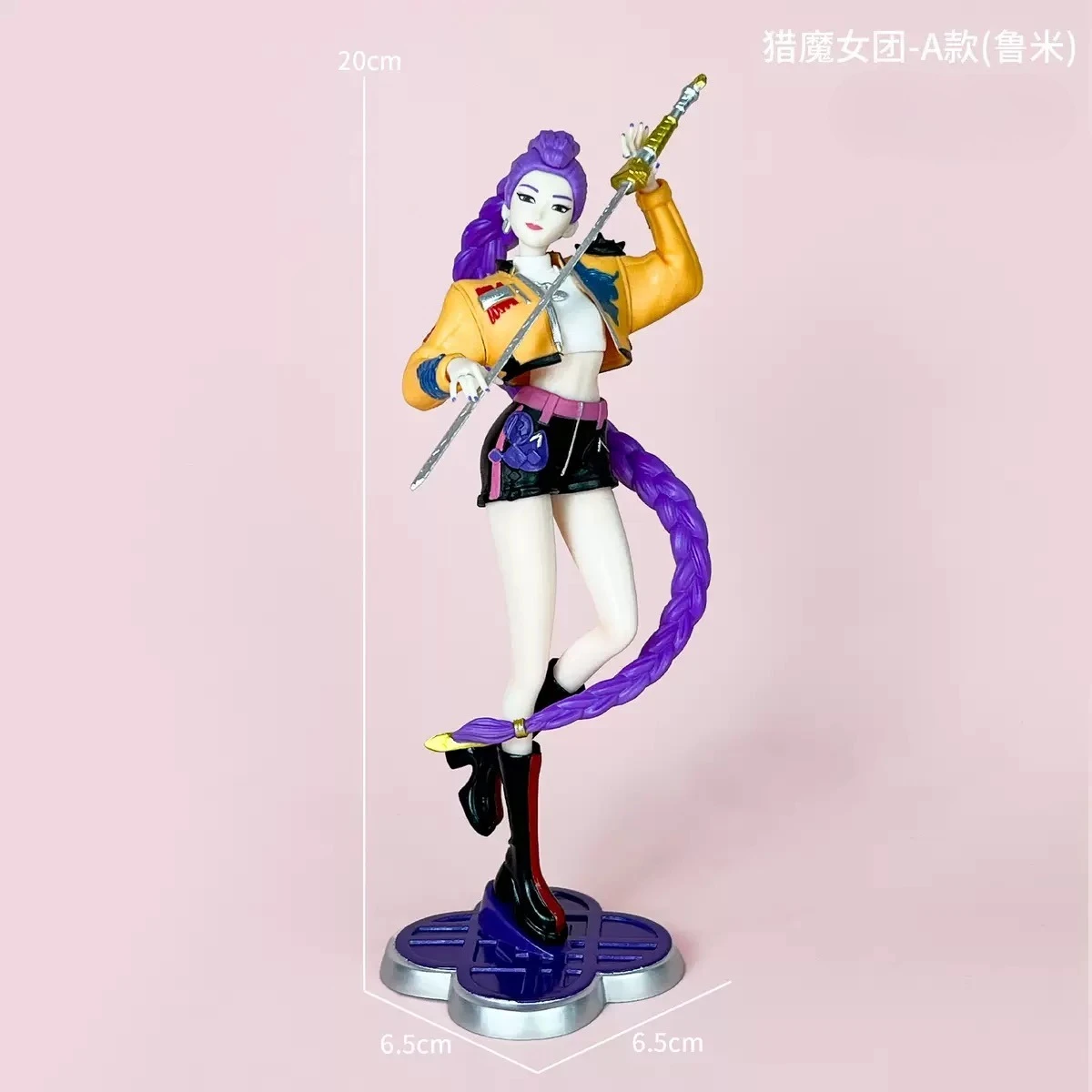 

2025 Hot Anime KPop Devil Hunter Doll Vinyl Toy Rumi Mira Zoi Character Vinyl Mask Blind Box Ornament Toy Christmas Gift