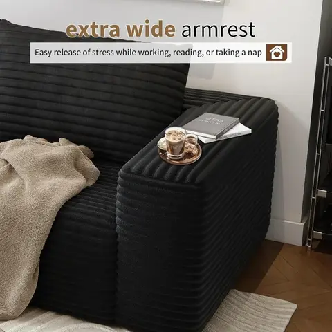 63" Loveseat Sofa,Modular Couch with Deep Seat Memory Foam,Comfy Small Cloud Couch for Small Spaces,No Assembly R Customized