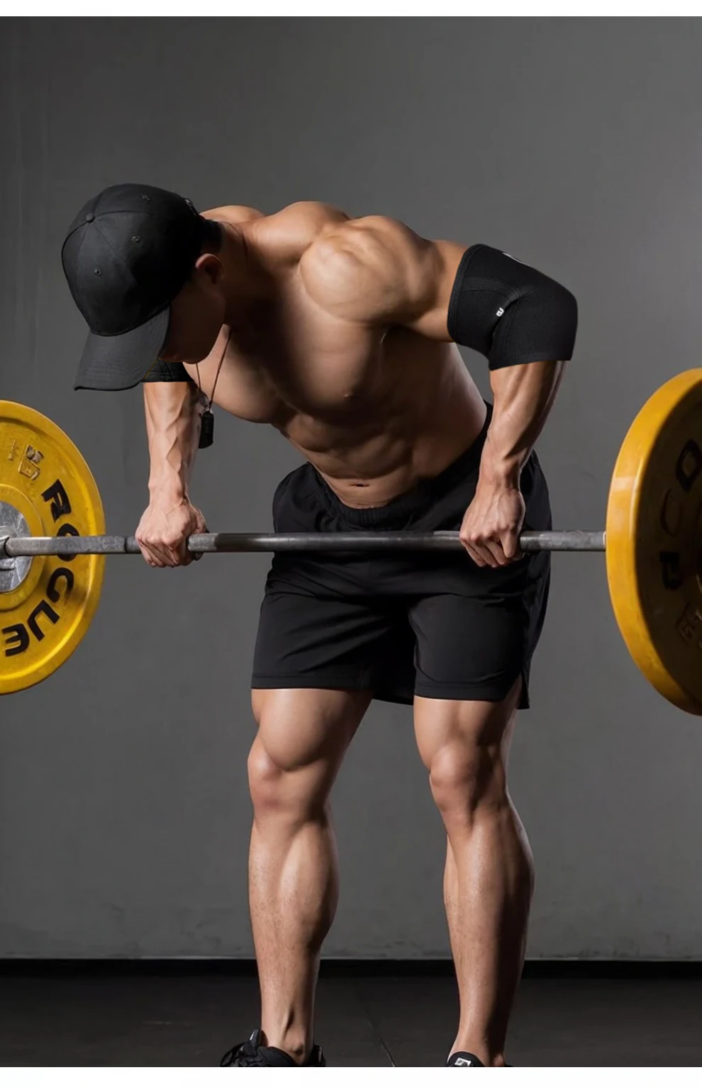Fitness Ellenbogenschutz Strongman Gewichtheben Bankdrücken Deep Squat Ellenbogen Herren Damen Fitness Training Sport Schutz E – Detail 8