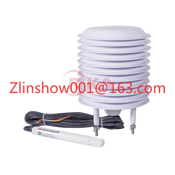 Temperature Humidity Probe Sensor for Environmental Monitoring 4-20mA/RS485(MODBUS)/SDI-12 Output