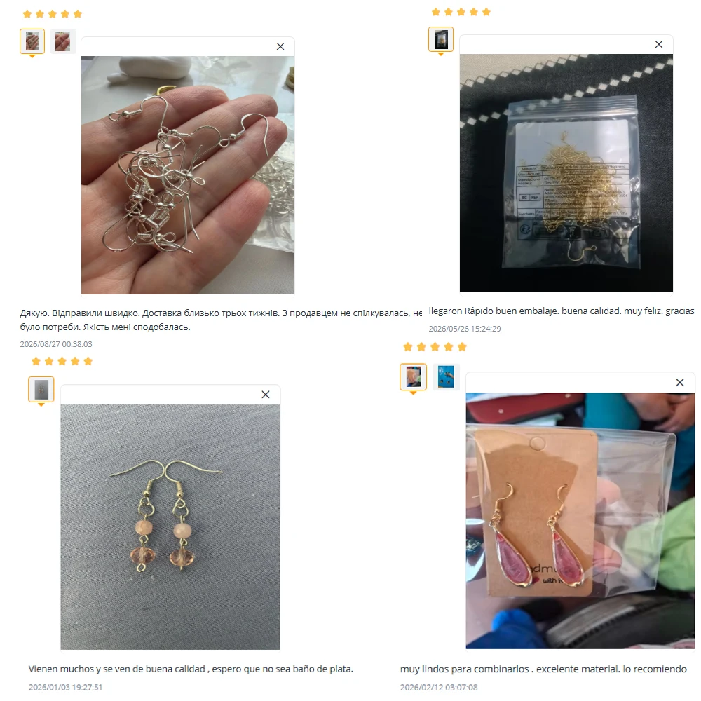 100 teile/los Carven 925 Silber Kupfer Ohrringe Verschlüsse Haken Armaturen DIY Schmuck Machen Zubehör Eisen Haken Earwire Schmuck – Detail 3