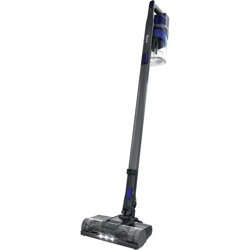 

QWShark IX141 Pet Cordless Stick Vacuum with XL Dust Cup,LED Headlights,Removable Handheld Vac,Crevice Tool,Portable Vacuum