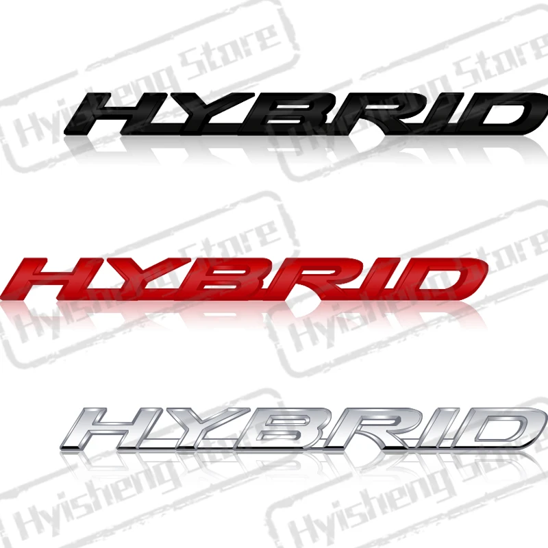 ملصق هجين لتصميم السيارات المعدنية ، شارة ، شعار جسم الصندوق الخلفي ، GC ، GS ، LC ، LC ، LS ، NX ، RC ، RX ، UX ، RX350 ، RX300 ، IS250 ، RX330 ، ES350 #4