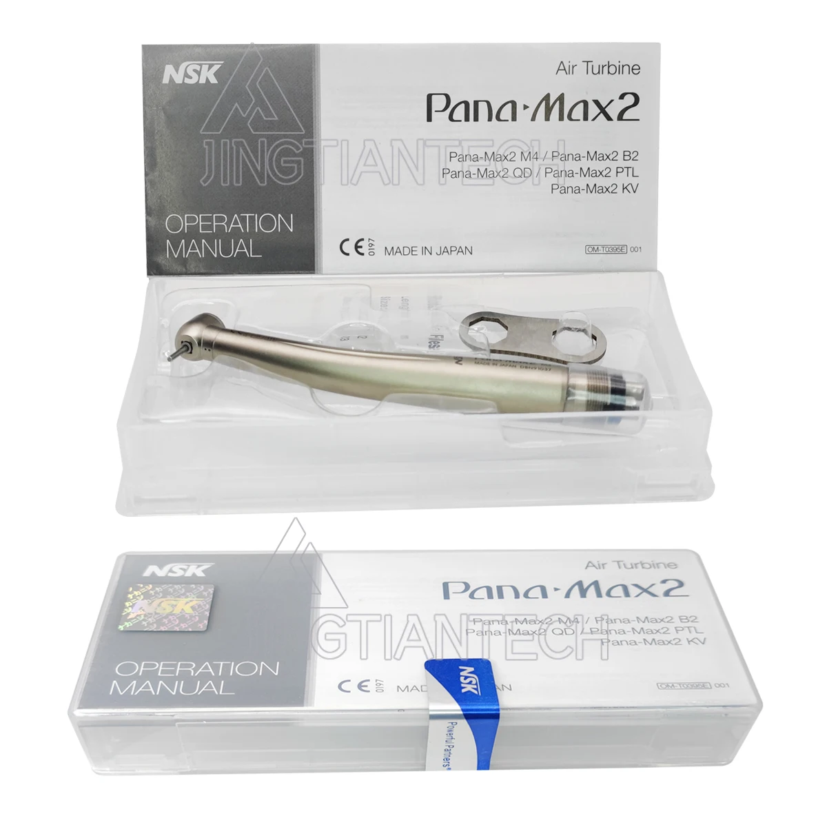 NSK Pana-Max2 Turbine Handpieces Dental High Speed Handpiece Dentist Tool Push Button Single point water spray ceramic bearings